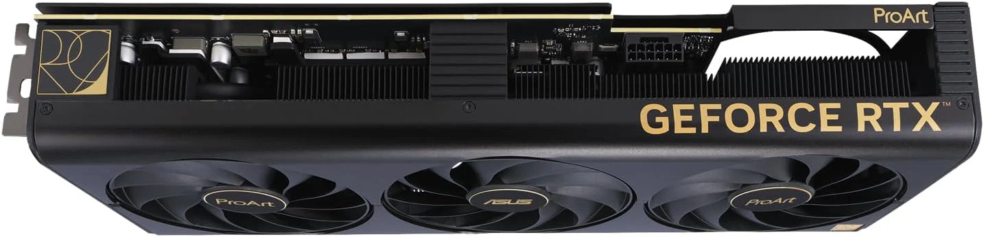 ASUS ProArt GeForce RTX 4080 Super OC Edition 16GB GDDR6X Gaming Graphics Card (NVIDIA GeForce RTX4080 DLSS 3, PCIe 4.0, 1x HDMI 2.1a, 3X DisplayPort 1.4a) (Certified Refurbished) - Image 2