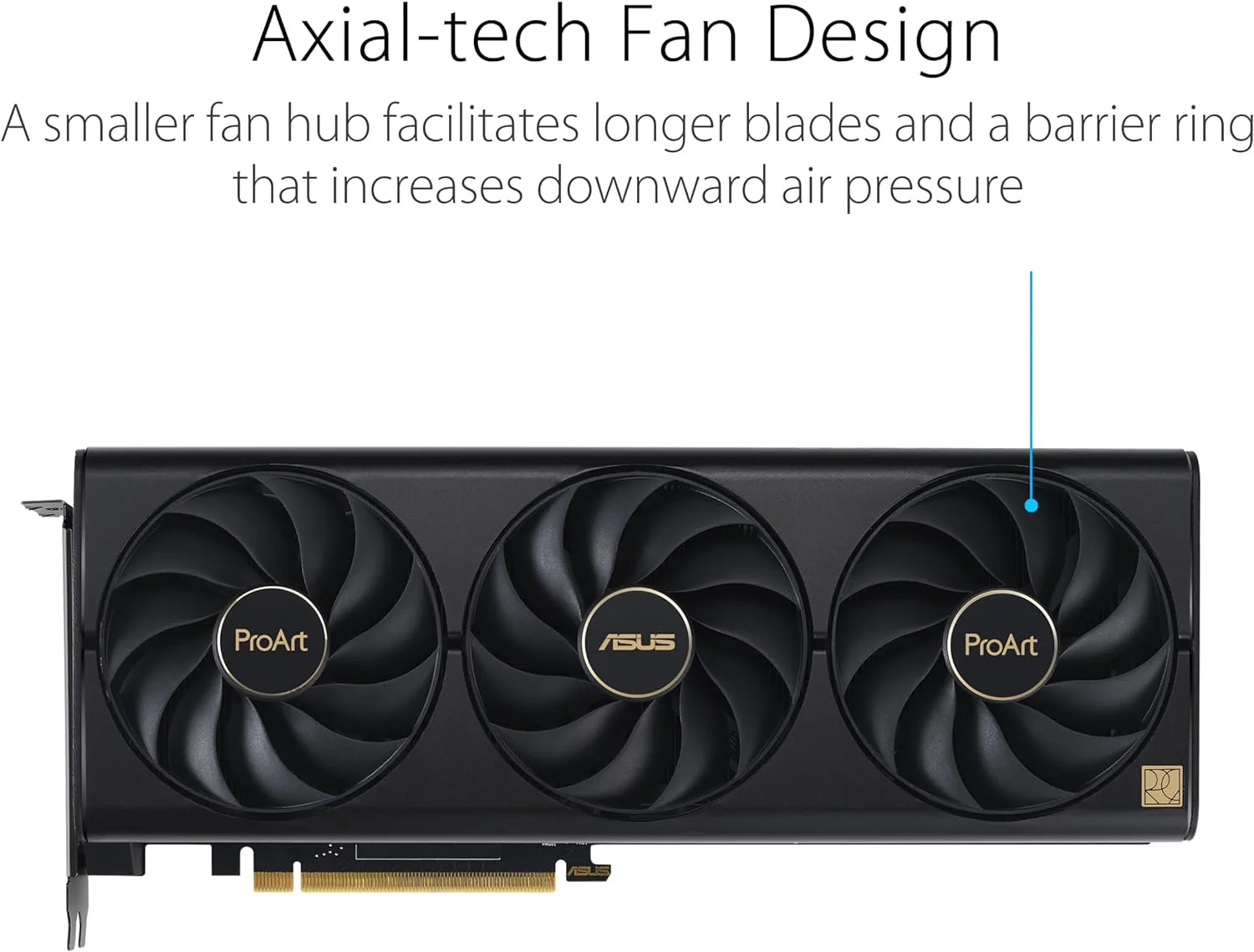 ASUS ProArt GeForce RTX 4080 Super OC Edition 16GB GDDR6X Gaming Graphics Card (NVIDIA GeForce RTX4080 DLSS 3, PCIe 4.0, 1x HDMI 2.1a, 3X DisplayPort 1.4a) (Certified Refurbished) - Image 6