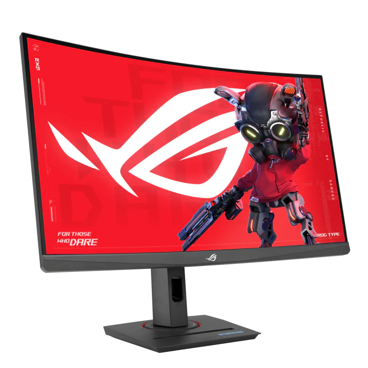 Asus ROG Strix XG27WCS USB Type-C Gaming Monitor – 27-inch 2560x1440, Curved, 180Hz (Above 144Hz), 1ms (GTG), Fast VA, Extreme Low Motion Blur Sync, USB Type-C, FreeSync, DisplayWidget Center, tripod socket, HDR (Certified Refurbished) - Image 3