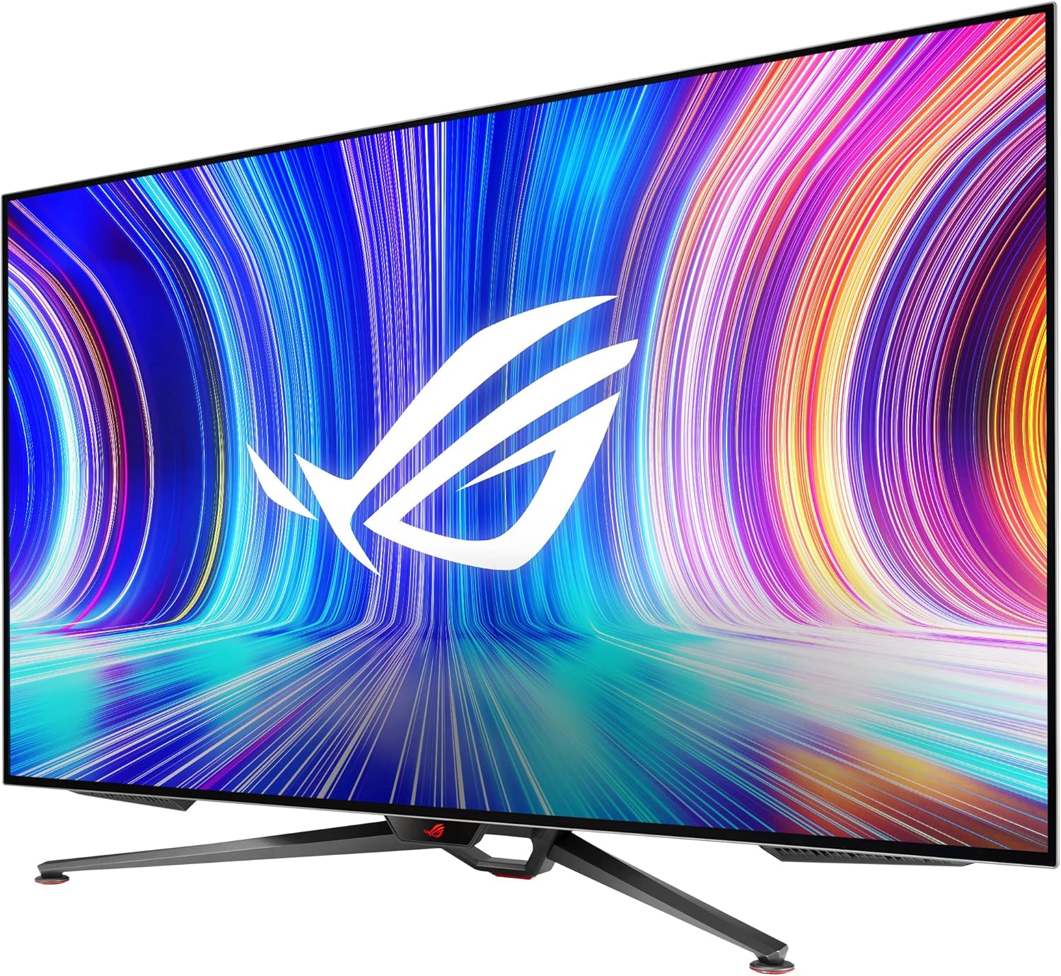 ASUS ROG Swift 47.5” 4K OLED Gaming Monitor (PG48UQ)- UHD (3840 x 2160), 138Hz, 0.1ms, HDMI 2.1, True 10 bit, DCI-P3 98%, G-SYNC Compatible, DisplayPort, USB, Console Ready, Remote Control, Anti-Glare (Certified Refurbished) - Image 2