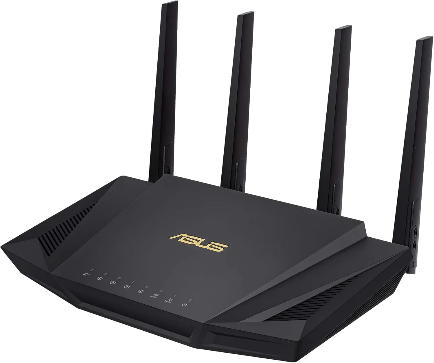 ASUS RT-AX58U Ultra-Fast Dual Band Gigabit Wireless Router - Next Gen WiFi 6, Adaptive QoS, and AiProtection by Trend Micro | 1x WAN, 4X 1G LAN, 1x USB 3.0 - AiMesh Compatible (certified Refurbished) - Image 2