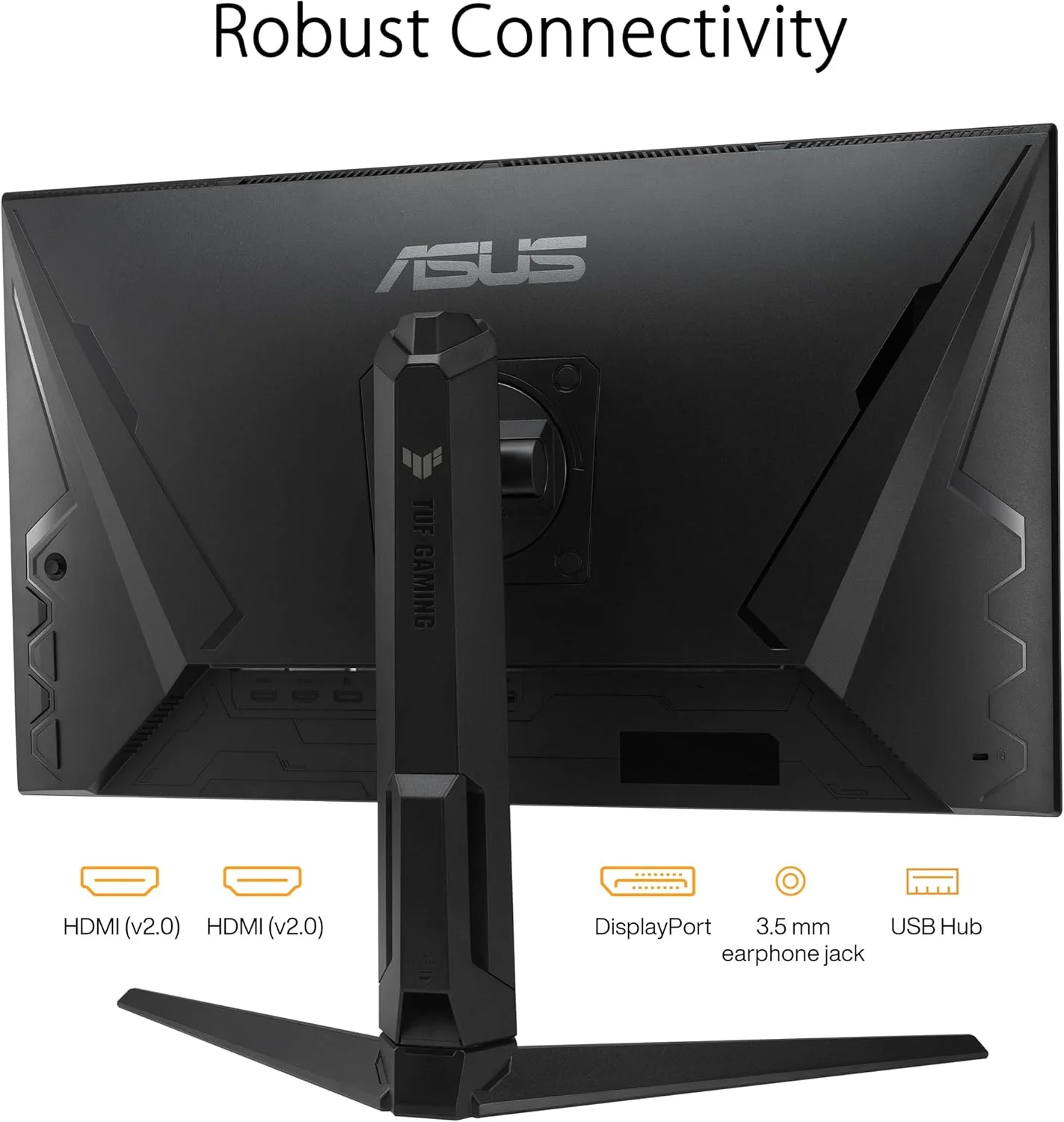 ASUS TUF Gaming 27” 1440P Monitor (VG27AQL3A) - QHD (2560 x 1440), 180Hz, 1ms, Fast IPS, Extreme Low Motion Blur SYNC, G-SYNC Compatible (Certified Refurbished) - Image 4