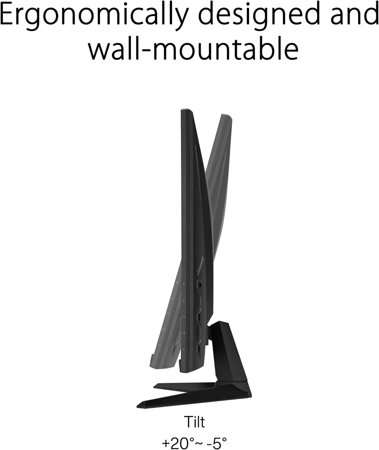 ASUS TUF Gaming 31.5” 1440P HDR Monitor (VG32AQA1A) - QHD (2560 x 1440), 170Hz, 1ms, Extreme Low Motion Blur, FreeSync Premium, DisplayPort, HDMI, HDR-10, Shadow Boost, VESA Wall Mountable (Certified Refurbished) - Image 5