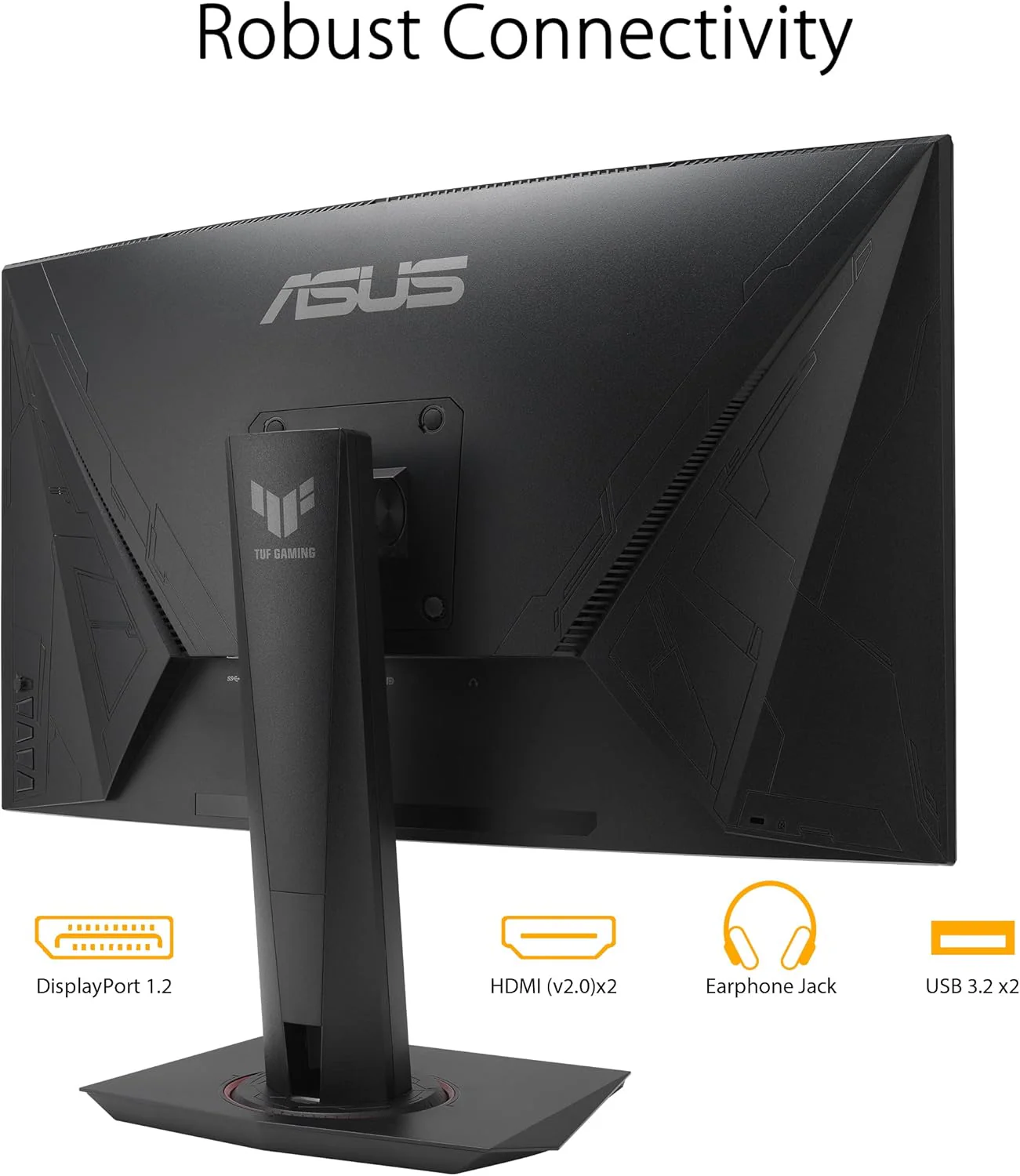 ASUS TUF VG27VQM 27" Class Full HD Curved Screen Gaming LCD Monitor (Certified Refurbished) - Image 6