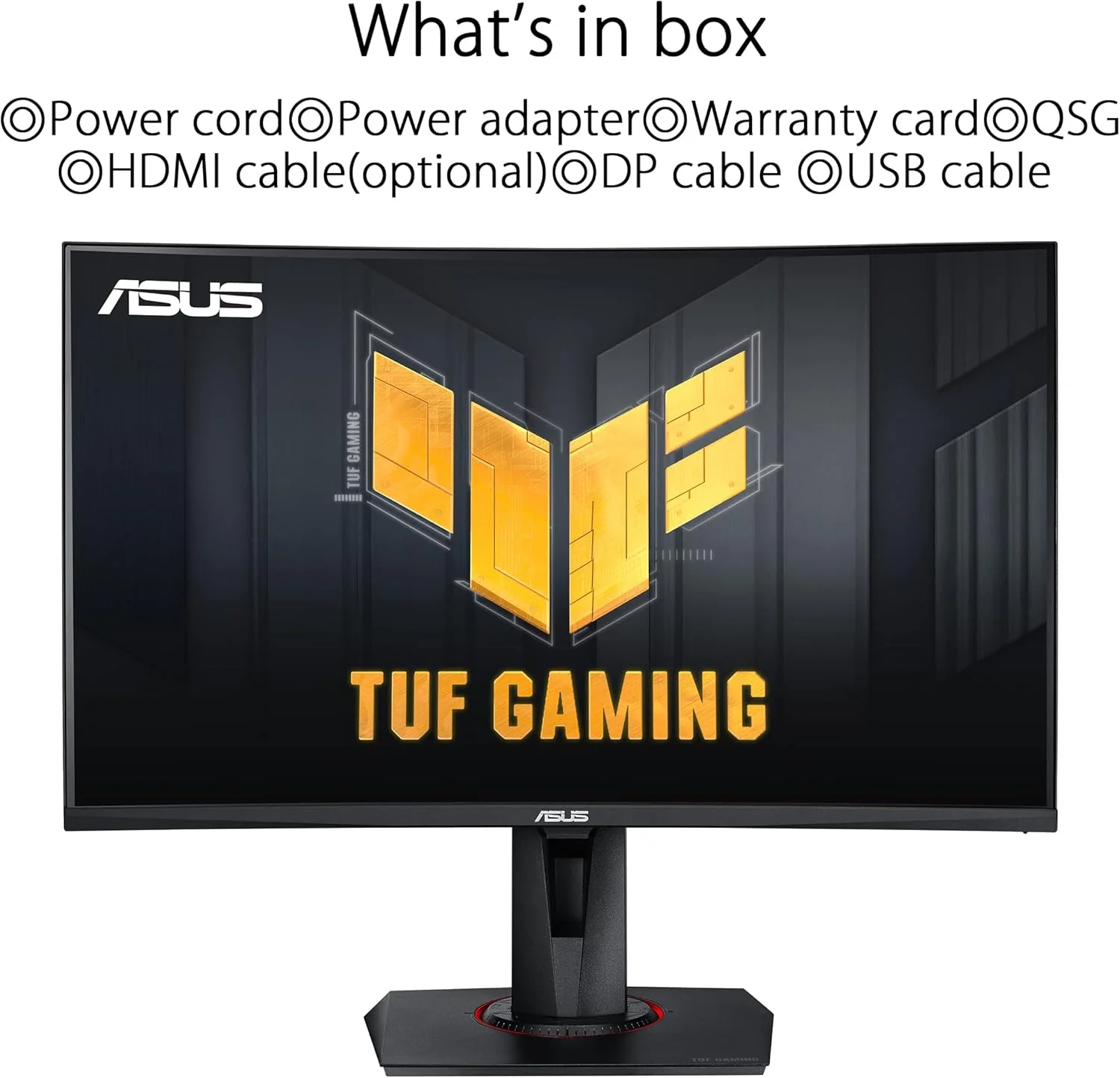ASUS TUF VG27VQM 27" Class Full HD Curved Screen Gaming LCD Monitor (Certified Refurbished) - Image 7