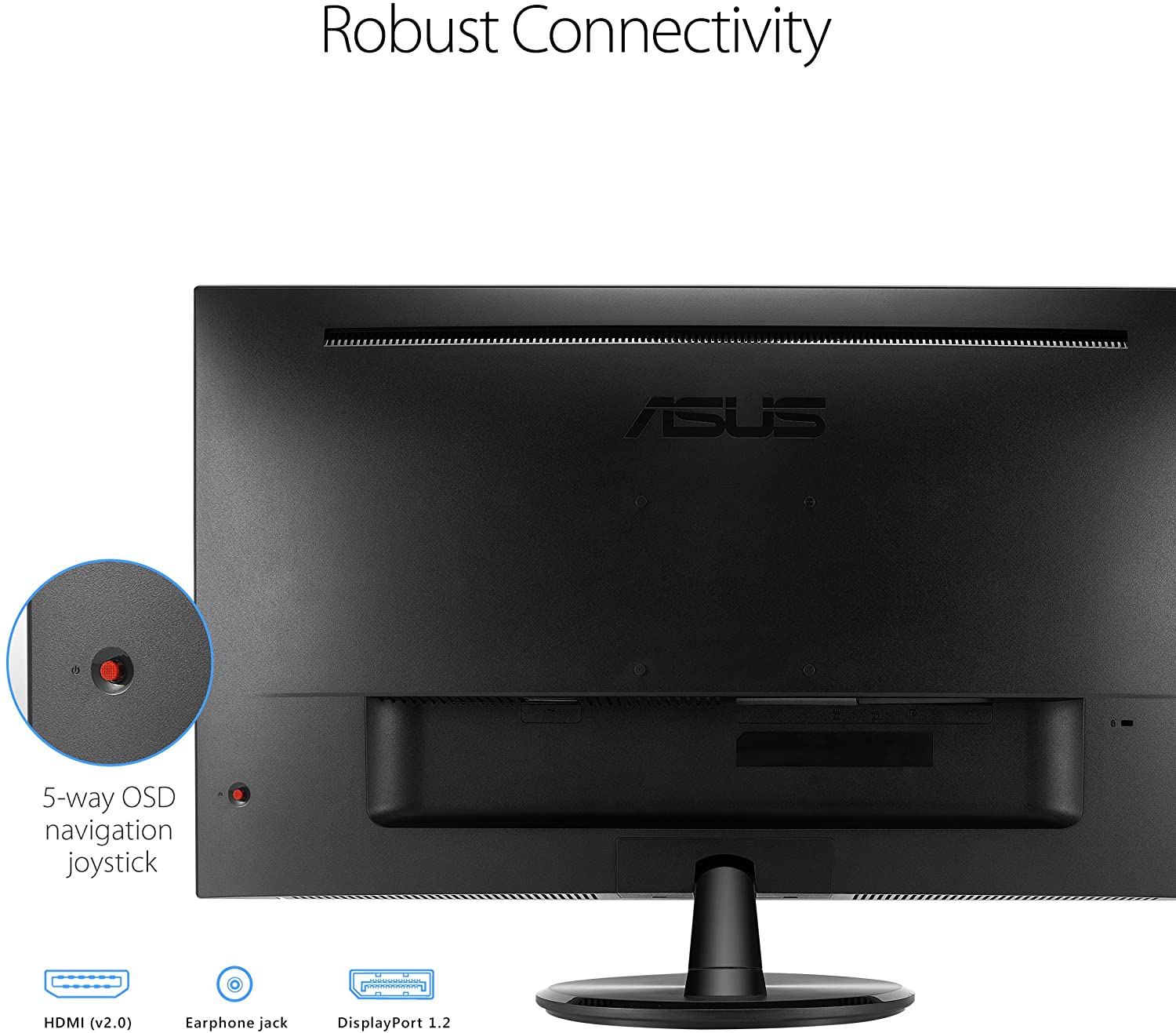 ASUS VP28UQG Gaming Monitor - 28 inch, 4K, 1ms, Adaptive-Sync/FreeSync™ (Certified Refurbished) - Image 5