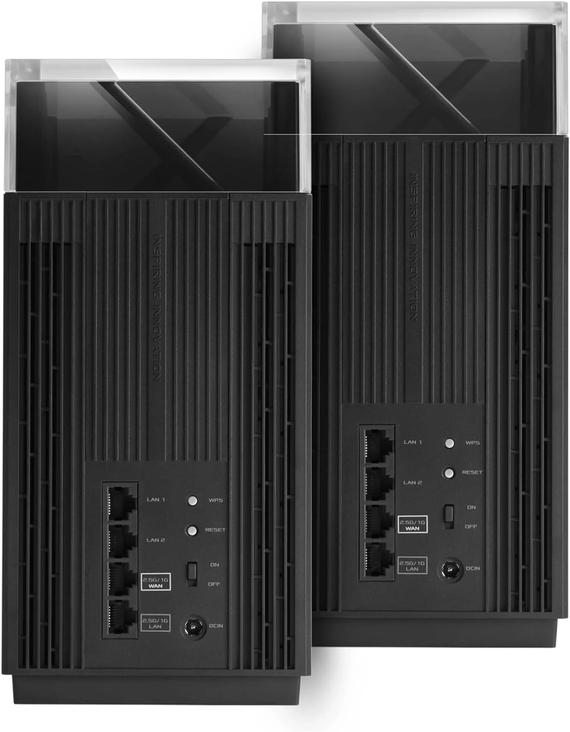 ASUS ZenWiFi Pro AXE11000 Tri-Band WiFi 6E Mesh System (ET12 2PK) - Whole Home Coverage up to 6000 Sq.Ft (Certified Refurbished) - Image 2