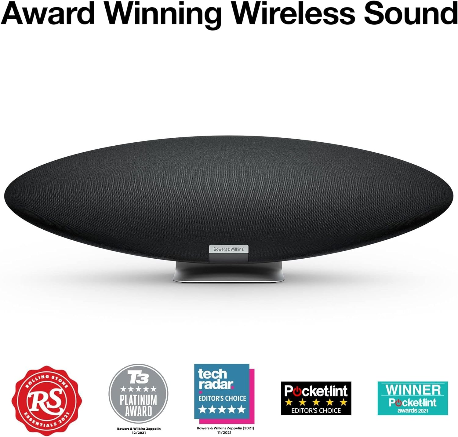 Bowers & Wilkins Zeppelin Wireless Speaker with 5 Drivers & Subwoofer (Certified Refurbished) - Image 7