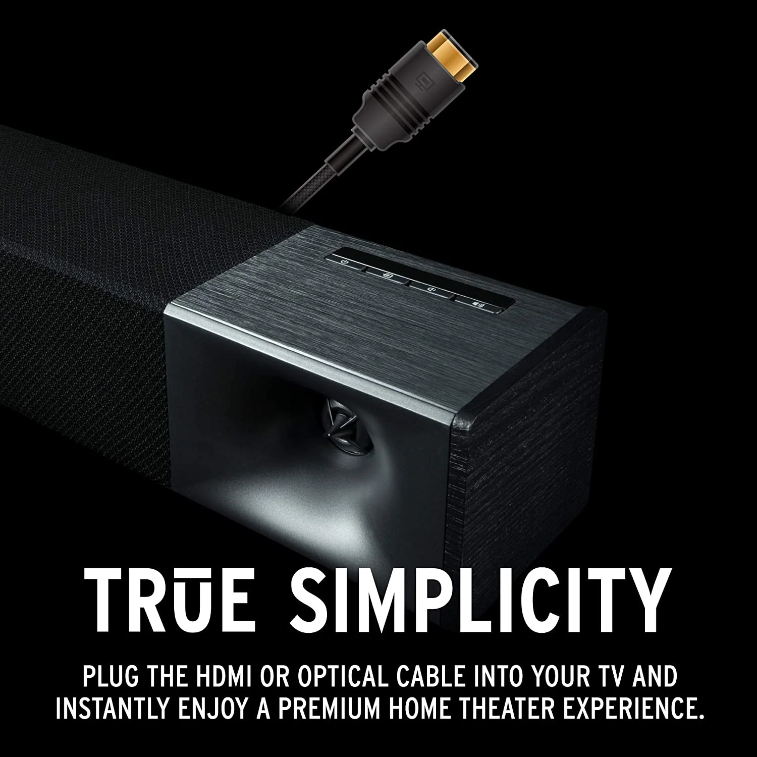 Klipsch Cinema 600 Sound Bar 3.1 Home Theater System with HDMI-ARC (Certified Refurbished) - Image 4