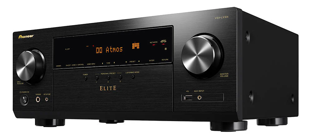 Pioneer VSX-LX104 7.2 Dolby Atmos® DTS:X Bluetooth A/V Receiver (Certified Refurbished) - Image 2