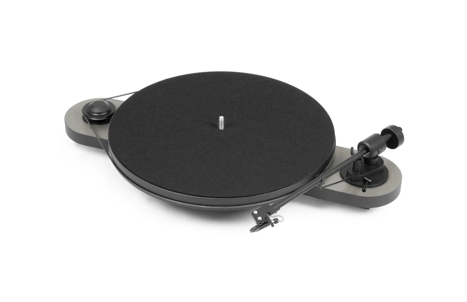 Pro-Ject Elemental Black/Silver Turntable (Certified Refurbished)