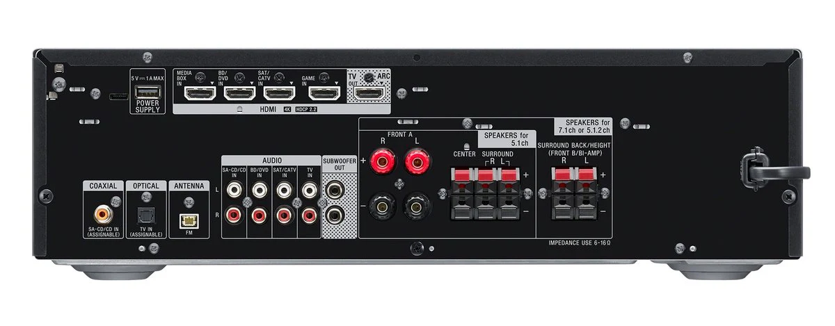 Sony STRDH790 7.2 Multi-Channel 4K Hdr AV Receiver with Bluetooth Audio Component (Certified Refurbished) - Image 2