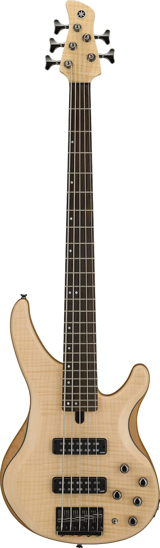 Yamaha TRBX605FM NS 600 Series 5-String RH Electric Bass - Natural Satin (Certified Refurbished) - Image 2